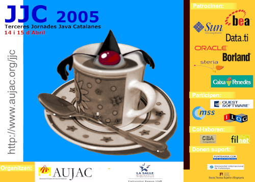 Cartell oficial de les III Jornades Java Catalanes